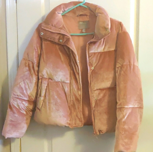 ASOS Pink Velvet Jacket US 2 - Picture 4 of 4